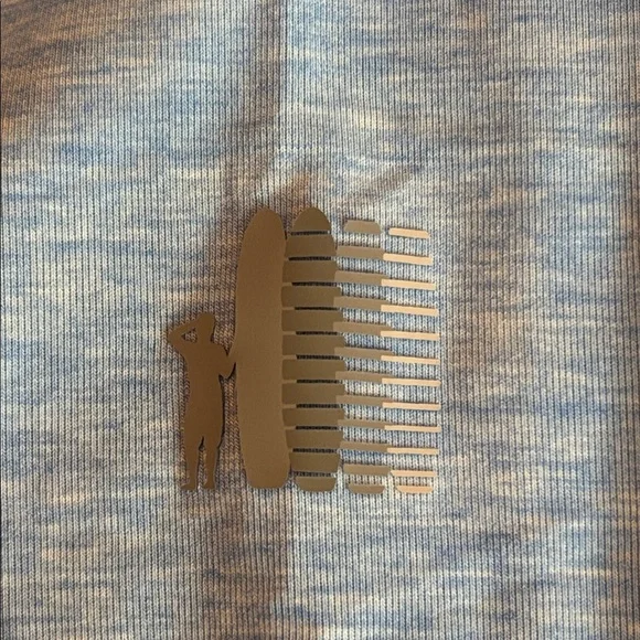 JOHNNIE O Welsey Performance 1/4 Zip Hoodie in Mailblu Size Medium MSRP $128.00 - Picture 6 of 9